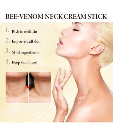 Neck Firming Cream Bee-Venom Neck Cream Stick Skin Tightening Cream Body Anti Wrinkle Cream Anti Aging Moisturising & Nourishing Lifting Smooth Neck Lines Night Cream For Women - Buy Online on SooperMarket.com