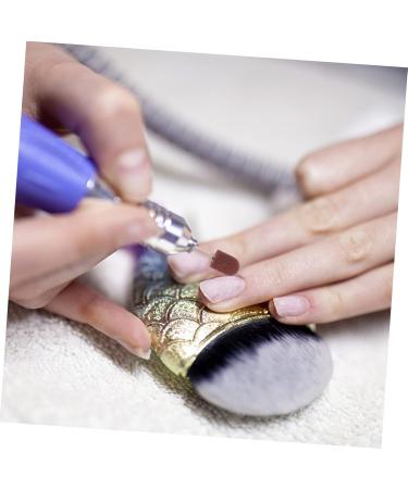 ABOOFAN 1 Set Nail Sand Ring Cap Nails Nails Cuticle Tools Manicure Supplies Polish Cuticle Sanding Bands for Nail Drill Nail Manicure Kit Manicure Accessory To Rotate Clean Nail 8x6cm Rosy - Buy Online on SooperMarket.com