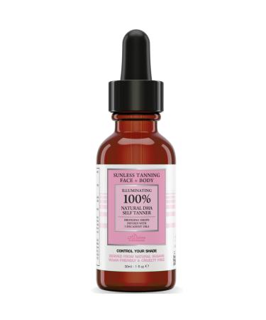 Divine Derriere Self Tanner Tanning Drops - Customizable Color Correcting Self Tan Drops for Gradual Glow - Self Tanner for Natural Looking Self Tan, Sunless Tanner Tan Drops