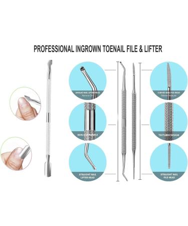 Hash Shears Nail Shaver Set - 4PC Skin Pliers & Cuticle Snaps | Stainless Steel Nail Tongs for Precise Under-Nail Cleaning - Buy Online on SooperMarket.com