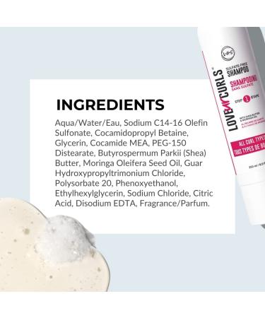Love Ur Curls LUS Brands Sulfate-Free Shampoo 8.5 oz - Curly, Wavy, Kinky-Coily Hair Care for Soft, Smooth Curl Definition - Buy Online on SooperMarket.com
