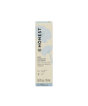 Honest Beauty Hydrating Eye Cream with Hyaluronic Acid, Chamomile & Calendula | EWG Certified, Dermatologist Tested, Hypoallergenic & Cruelty-Free | 0.5 fl. oz - Buy Online on SooperMarket.com