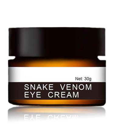 Snake Venom Eye Cream - Anti Wrinkle Eye Cream For Puffiness + Wrinkles Brightening Under Eye Cream Diminishing Deep Wrinkles Dark Circle Eye Cream Eye Bag Treatment For Men And Women 30g