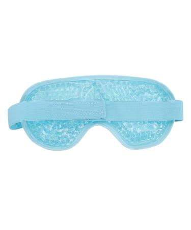 PLAFOPE 1pc Cold Compress Hot Compress Eye Mask Blackout Eye Reusable Eye Cooling Patch Heat Eye Eye Mask Eye Shades for Sleep Eye Mask Heated Eye Patch Compress Eye Pad Sleep Eye Blue 20X10X1CM