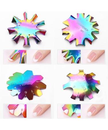 Professional Gel Cutter Tool Steel Stainless Multicolor Trimmer Edge Nail Art Multiple Style Shape Women for Smile Line French Cutter - Buy Online on SooperMarket.com