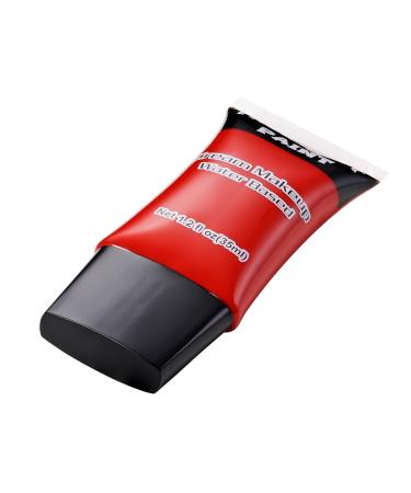 CCbeauty Red Face Paint - Professional Water-Based Cream Makeup for Halloween Clowns Jokers Mimes & More | Full Coverage SFX Body Paint - Buy Online on SooperMarket.com