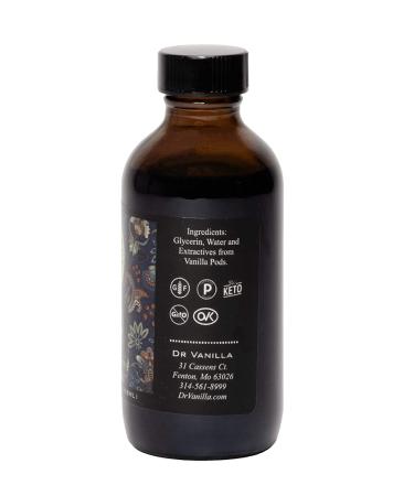Dr Vanilla Alcohol-Free Natural Vanilla Extract (4oz) - 4 Ounce Bottle - Buy Online on SooperMarket.com