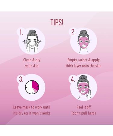 7th Heaven Oil Absorb Pore De-clog & StarDust Celestial Pink Opal Peel-Off face mask 10ml - Buy Online on SooperMarket.com
