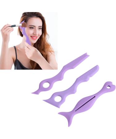 Silicone Stencils Eye Makeup Tool for Beginners Eyebrow Shaping Stencils for Mascara Eyeshadow and Eyebrow - Buy Online on SooperMarket.com