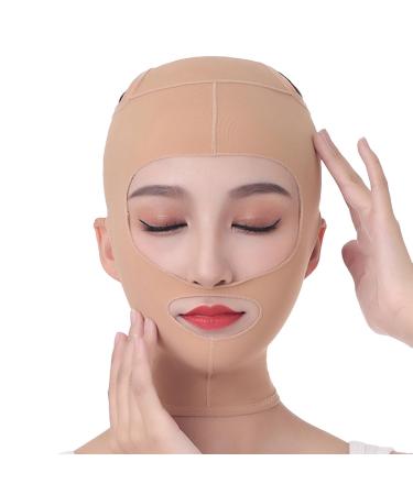 Double Chin Reducer - Facial Slimming Double Chin Strap Face Slimming Lift Tape Enhancer Face Shaping Lifting Belt for Firming Tightening Skin