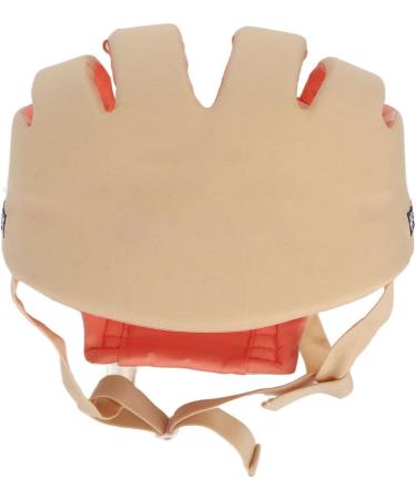 Buy Baby Safety Helmet - Adjustable Cotton Safety Hat for Walking & Crawling | Impact Resistance - Beige - Buy Online on SooperMarket.com