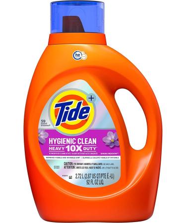 Tide Hygienic Clean Heavy 10X Duty Laundry Detergent Liquid Spring Meadow - 59 Loads 92 Fl Oz - HE Compatible | Buy Internationally  - Buy Online on SooperMarket.com