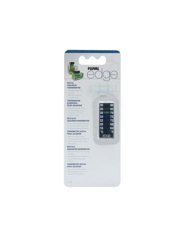Fluval EDGE Digital Aquarium Thermometer - 64 to 86 degrees Fahrenheit