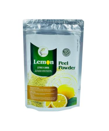 SVATV Lemon Peel Powder (Citrus Limonum)| Natural Soft and Smooth Skincare Powder | Face Pack | Used for Soap making | Stimulate Hair Growth - 227g 8 Ounce Half Pound