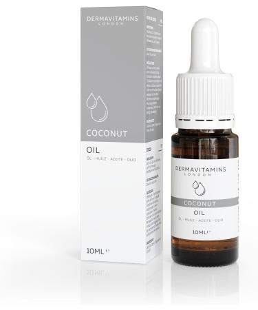 Dermavitamins Pure Coconut Oil 10ml - All-Natural and Organic - Buy Online on SooperMarket.com
