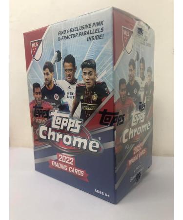 2022 Topps MLS Chrome Value Box - 6 Packs - Premium Soccer Trading Cards - Buy Online on SooperMarket.com