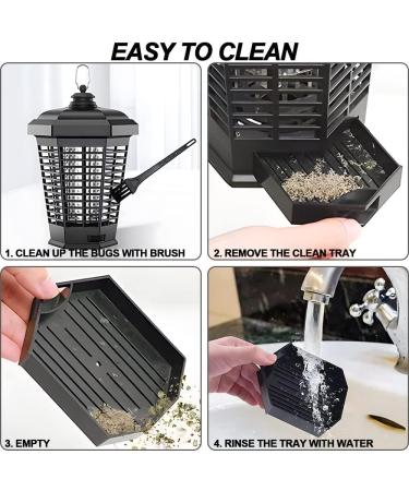 Electric Bug Zapper 18W Mosquito Killer Outdoor IPX4 Waterproof High Powered 4200V Electric Mosquito Zapper Fly Trap for Home Garden Patio Office - Buy Online on SooperMarket.com