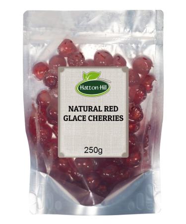 Natural Red Glace Cherries 250g by Hatton Hill