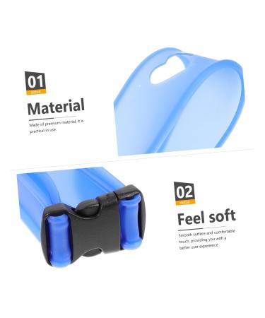 Silicone Hair Cutting Guide | Fade & Shaping Template Tool - 56x4cm Blue for Precision Haircuts - Buy Online on SooperMarket.com