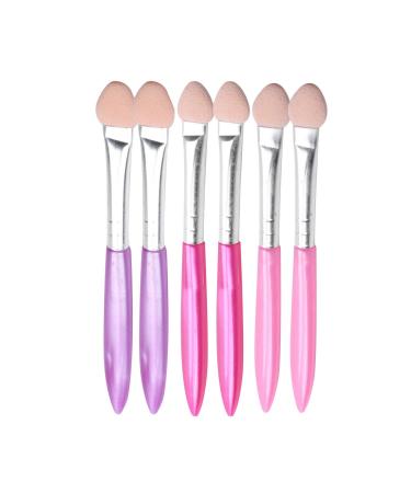 Dacvgog 6 pieces One End Tip Applicators Eyeshadow Brush