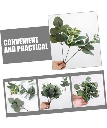 LIFKICH 24pcs Floral Arrangement Decor Artificial Eucalyptus Picks Artificial Eucalyptus Branch Faux Spray Eucalyptus Leaves Stems Greenery Stems Plant Decor Pu Christmas Leaf Branch As Shown 28.00X12.00X8.00CM - Buy Online on SooperMarket.com