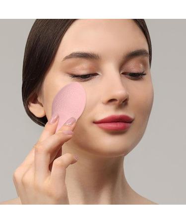 Teksome Powder Puff for Face Powder | Reusable Cosmetic Puff for Face | Fish Shaped Cosmetic Puff Beauty Makeup Tools for Pressed Powder Liquid Foundation Small fish puff (pink) - Buy Online on SooperMarket.com