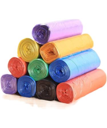 5 Rolls1pack100 Pcs Household Disposable Trash Pouch Kitchen Storage Garbage Bags Cleaning Waste Bag Plastic Bag Colormixing 45x50cm - Buy Online on SooperMarket.com