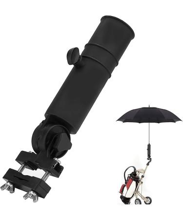 OhhGo Golf Trolley Umbrella Holder - Universal Golf Cart Stand - Black - Buy Online on SooperMarket.com