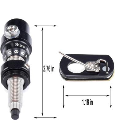 Chuangtong Archery Plunger and Rest - Metal Screw-in Pressure Button for Recurve Bows | Black, Right Hand - Buy Online on SooperMarket.com