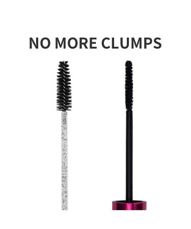 Tifanso 200PCS Disposable Eyelash & Eyebrow Mascara Brush Wand - Black | Extension Supplies - Buy Online on SooperMarket.com