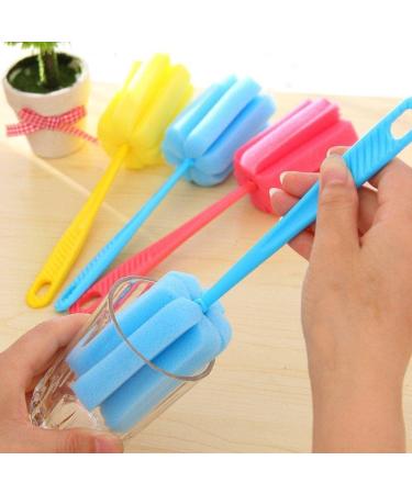 Sponge Cup Brush Sponge Cup Brush Glass Removable Cleaning Cleaning Brush Glass L3S8 - Buy Online on SooperMarket.com