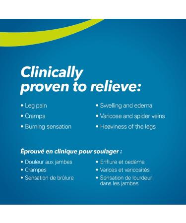 Esenvia Legs Chronic Venous Insufficiency Relief Tablets 34g - Helps Relieves signs and symptoms of Varicose Veins Spider Veins Heaviness of the legs Pain Swelling Burning Sensation - 30 Count - Buy Online on SooperMarket.com