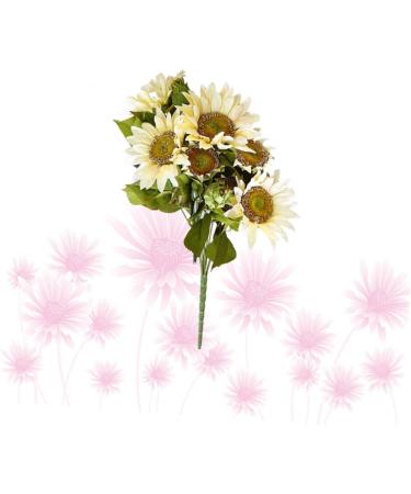Cabilock Imitated Sunflower Bouquet 1pc Home Decor European Household Decoration European Style Sunflower Adornment Decorate - Buy Online on SooperMarket.com