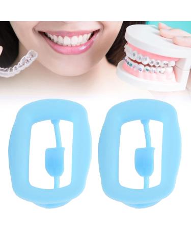 Silicone Cheek Retractors - 2 Piece Whitening Mouth Opener for Oral Inspection - Reusable & Portable Pink & Blue - Buy Online on SooperMarket.com