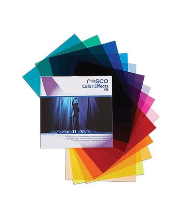 Rosco Color Effects Filter Kit, 12 x 12" Sheets