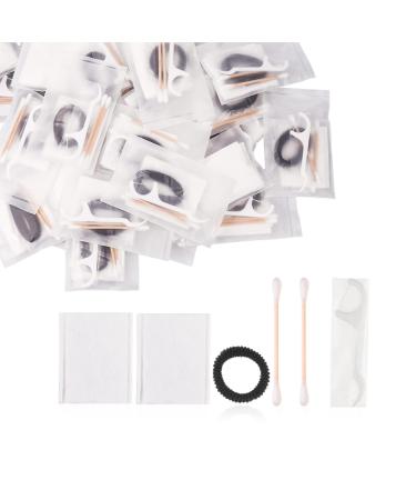 100-part individually packed hotel name set hotel hotel accessories set with cosmetic cotton pads cotton swabs hair band dental floss ... 100pack