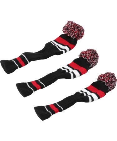 WINOMO 3 Pack Golf Club Head Covers Knitted Driver Headcovers for Ultimate Protection | International Shipping - Buy Online on SooperMarket.com