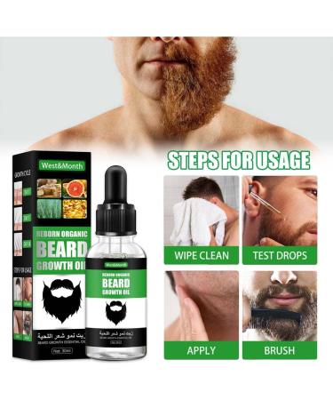 Buy 2PCs Beard Growth Oil | Biotin Bart l for Stimulating Beard Growth | International Shipping - Buy Online on SooperMarket.com