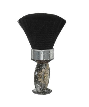 Hair Salon Shaving Brush Professional Shaving Brush Hairdressing Brush Hairdressing Cleaning Brush Broken Hair Remove Brush Barber Cleaning Brush Hair Salon Shave Brush 8.5x3.5x14.5cm Black