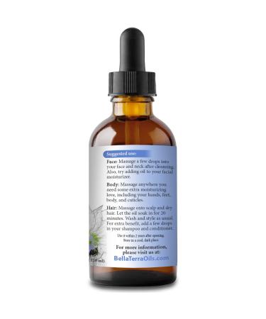 Organic Black Seed Oil 4oz - Cold-Pressed, Unrefined, Chemical-Free - Natural Moisturizer for Hair & Skin - Bella Terra Oils - Buy Online on SooperMarket.com