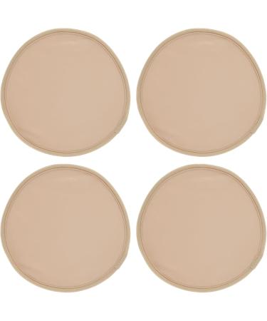 SHAFUFU 4 Pack Reusable Organic Oil Breast Pads | Leak-Proof & Washable Soft Compress for Women | Perfect for Relaxation (Castor Oil Not Included - Buy Online on SooperMarket.com