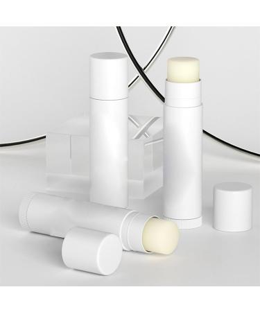 DIY Lip Balm Tubes 50pcs Empty Lipstick Containers 5g White Plastic Tubes For Lip Care Product Travel Friendly Lip Balm Containers - Buy Online on SooperMarket.com