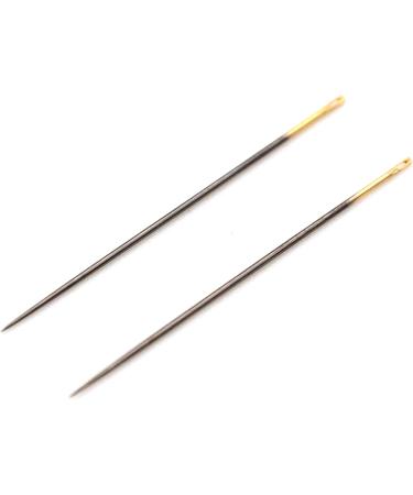 Black/Gold Clover Needles Applique/Sharps No. 12 - High Quality Sewing Needles - Buy Online on SooperMarket.com