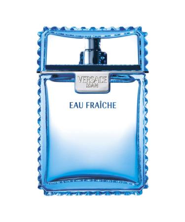 Versace Man Eau Fraiche for Men Gift Set - 1.7 oz EDT Spray + 1.7 oz Shower Gel + 1.7 oz Aftershave Balm
