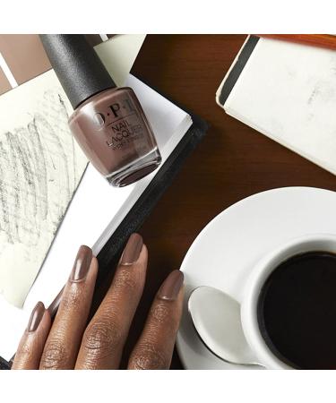 OPI Downtown LA Fall 21 Collection Nail Lacquer | Espresso Your Inner Self Classic Formula - Buy Online on SooperMarket.com