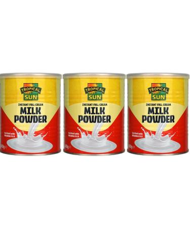 3 x 400g Instant Full Cream Milk Powder