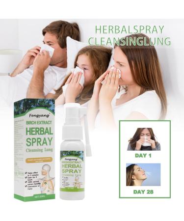 Fengyang Herbal Lung Cleaning Spray - 2PCs Powerful Detox & Breath Support - Buy Online on SooperMarket.com