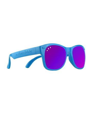 Roshambo Toddler Shades age 2-4years 100% UVA/UVB Protection Completely Unbreakable Sunglasses Blue/Purple