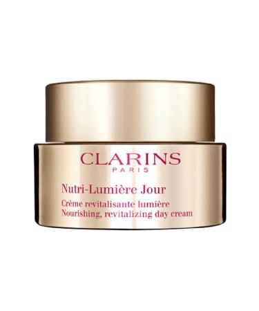 Clarins Nutri-Lumi re Day Cream | Anti-Aging Moisturizer | Restores Radiance and Vitality To Mature Skin | Minimizes Appearance Of Deep Wrinkles and Age Spots | Nourishes and Softens | 1.6 Ounces