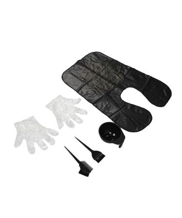 Hair Dye Kit Hair Dye Bowl Set Waterproof Scarf Silicone for Beauty Salon